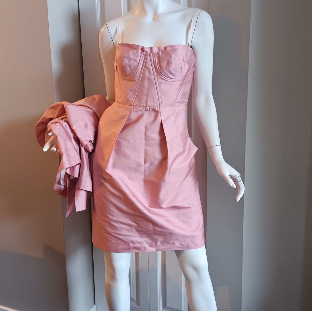 Vintage Dress And Matching Crop Blazer